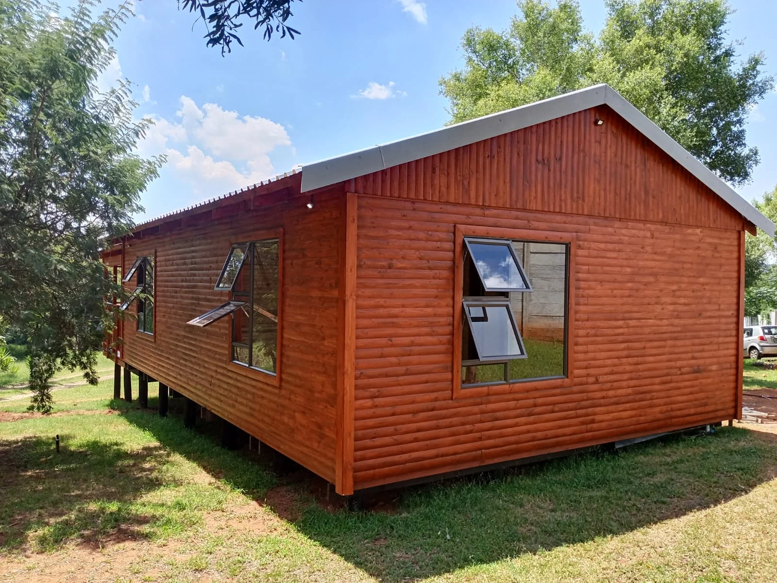 Wooden Wendy house bedroom or backyard room